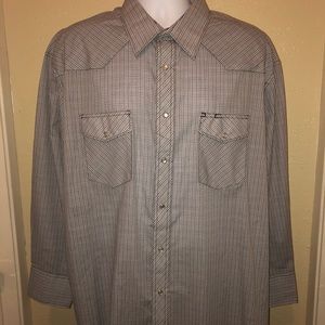 Wrangler Western Fashion Pearl Snap